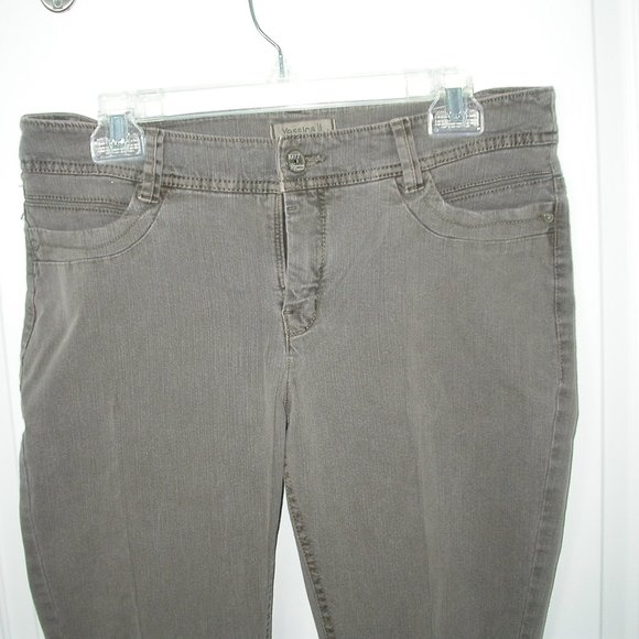 Light Brown Denim Yessica (German) Skinny Jeans - Picture 4 of 7